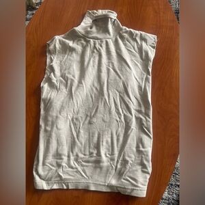 Christopher & Banks Soft Gray Turtleneck Sweater